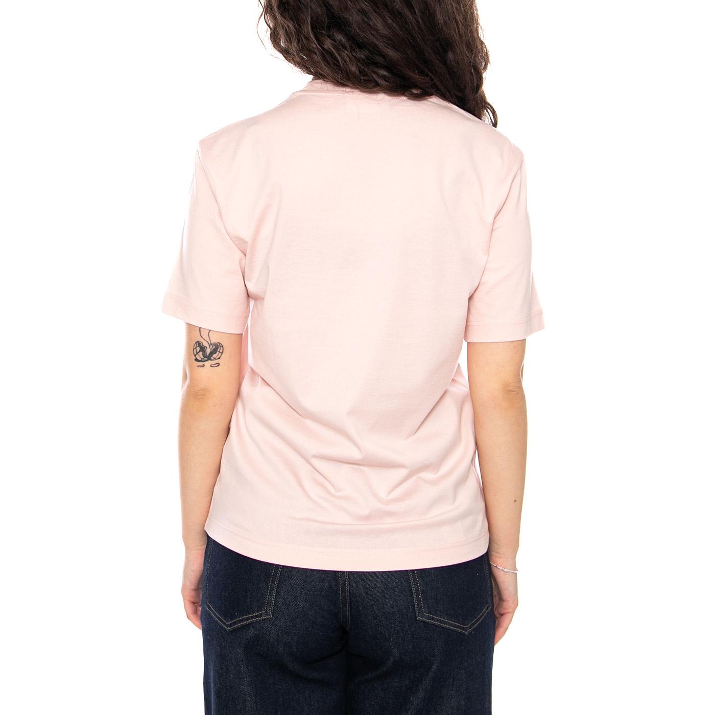 T-SHIRT Pink - Maglietta Girocollo Donna Rosa TF7215 ADY LACOSTE 