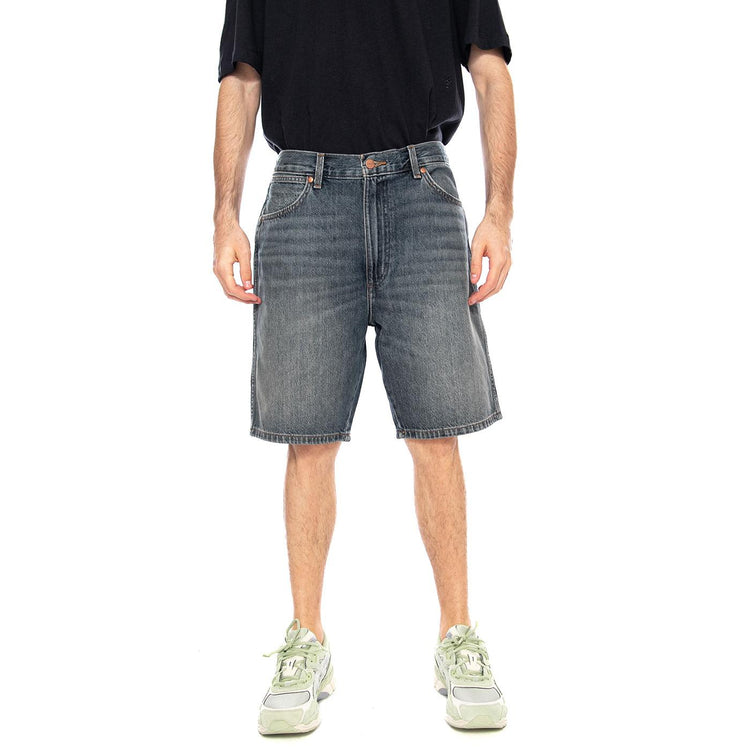 COWBOY SHORTS DUSK Dark Gray - Bermuda Denim Jeans Uomo Grigi 112378441 DGY WRANGLER 