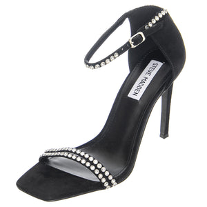 COLETTE - Sandali con Tacco Alto Donna Neri SMSCOLLETTE-BLKSUED . STEVE MADDEN 