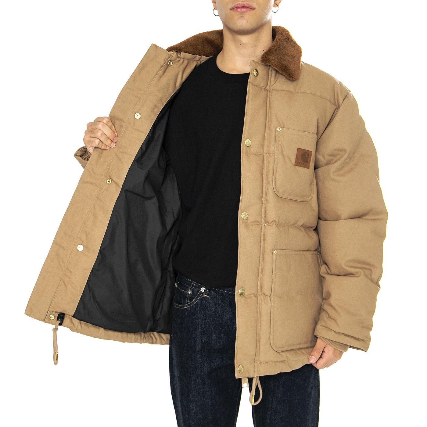 Rayley Jacket Peanut - Giacca Uomo Marrone I033893.2FSXX  CARHARTT WIP 