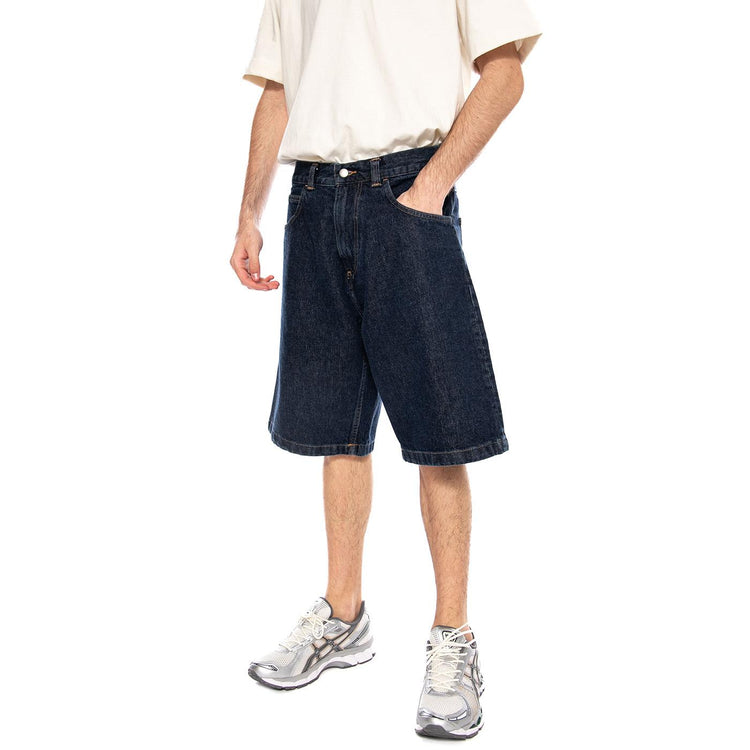 Worker Short Dark Marble Wash - Bermuda Uomo Blu I036445.01.I9. 01.I9 EDWIN 