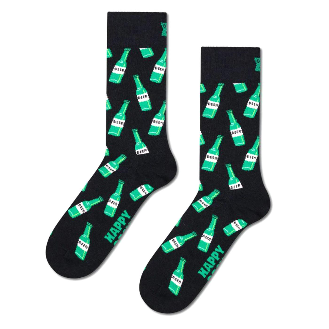 Beer Sock Black - Calzini Neri P004500 BLK HAPPY SOCKS 