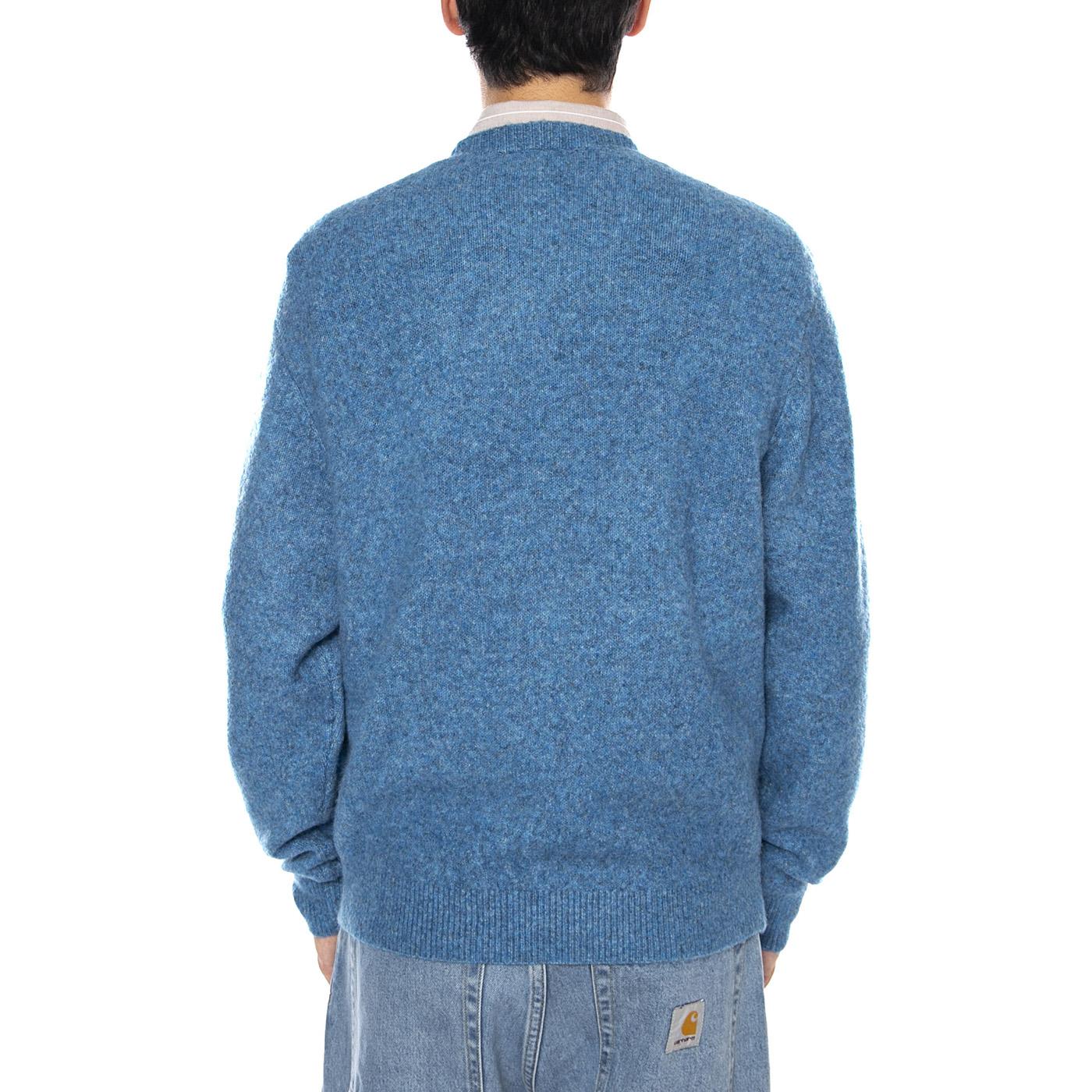 Curtis Sweater Tangled Angelite - Maglione Girocollo Uomo Blu I035394.3B2XX . CARHARTT WIP 