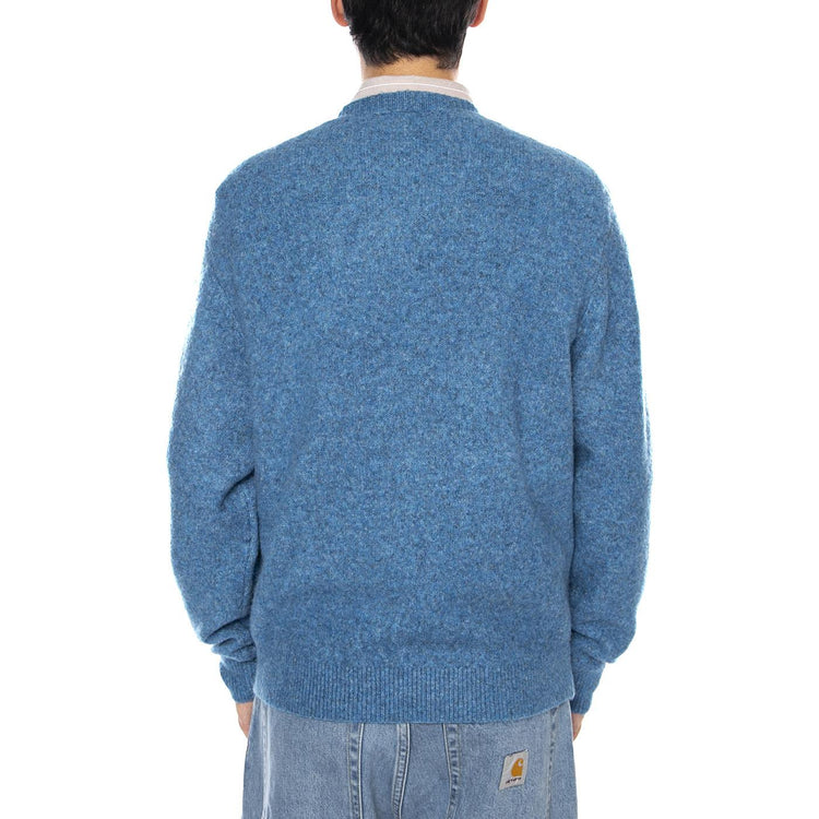 Curtis Sweater Tangled Angelite - Maglione Girocollo Uomo Blu I035394.3B2XX . CARHARTT WIP 