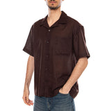 KURZARM-HEMD COFFEE BEAN - Herrenhemd Kurzarm Braun Herren ONLY & SONS