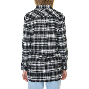 Thora Shirt Mono Check - Camicia Donna Nera / Multicolore 222MLSH1510-BK11  BARBOUR 