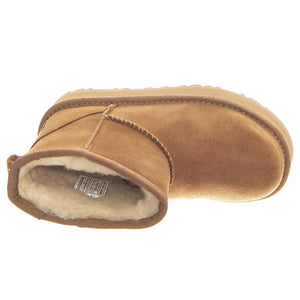 Mount Hope Fleece Brown - Stivaletti Bambini Marroni 1143700K-CHE  UGG 