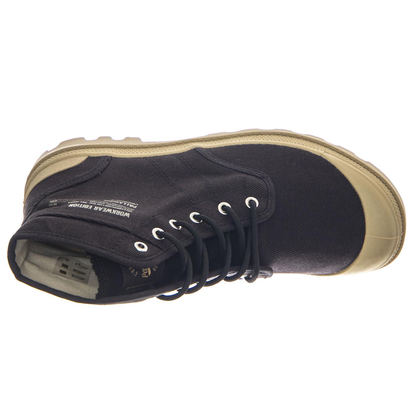 Pallabrousse WW Black - Scarpe Profilo Alto Uomo Nere PAS78564-008-M  PALLADIUM 