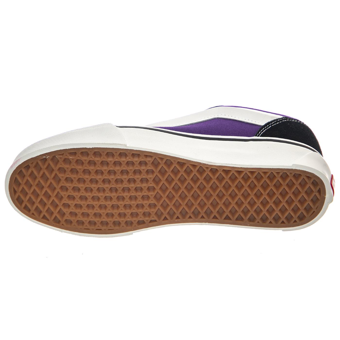 Knu Skool Black/Purple - Scarpe Stringate Profilo Basso Uomo Multicolore VN0009QCB5P1  VANS 