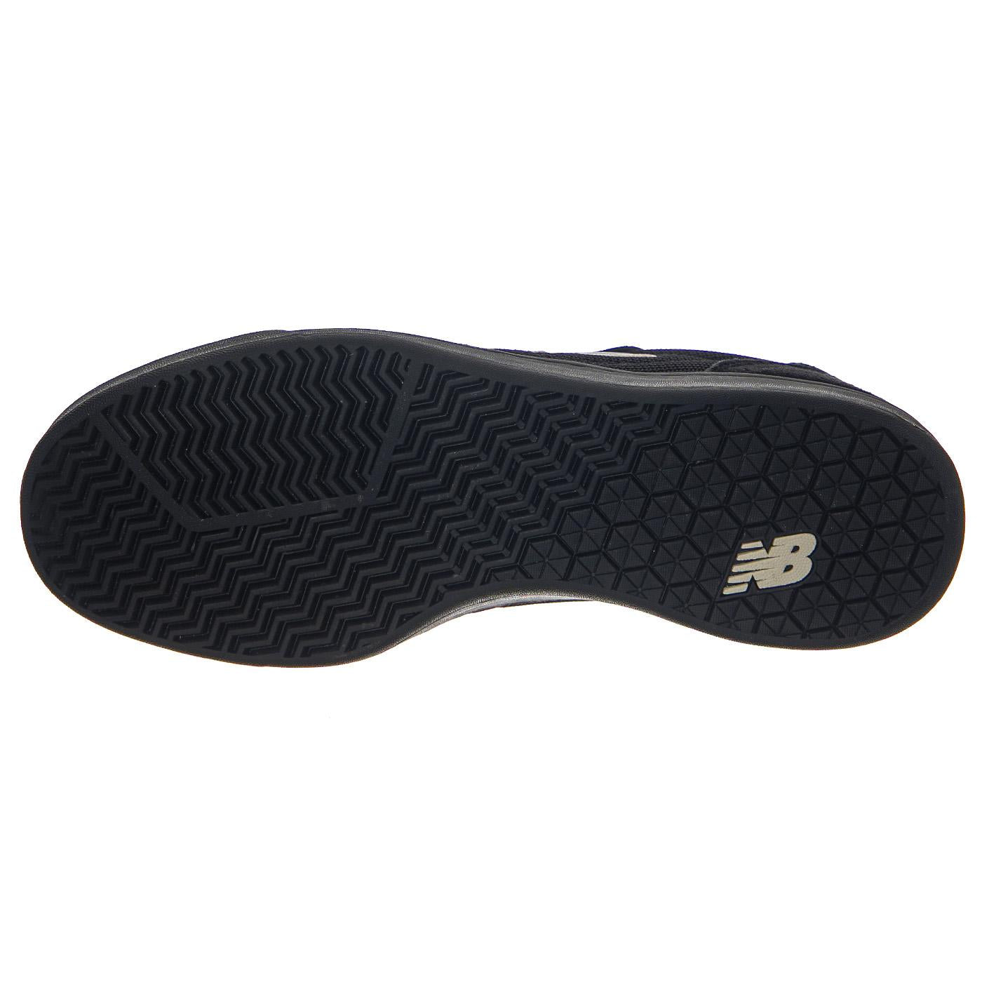 Numeric Skateboarding Black Leather/Textile - Scarpe Profilo Basso Uomo Nere NM440BG2  NEW BALANCE 