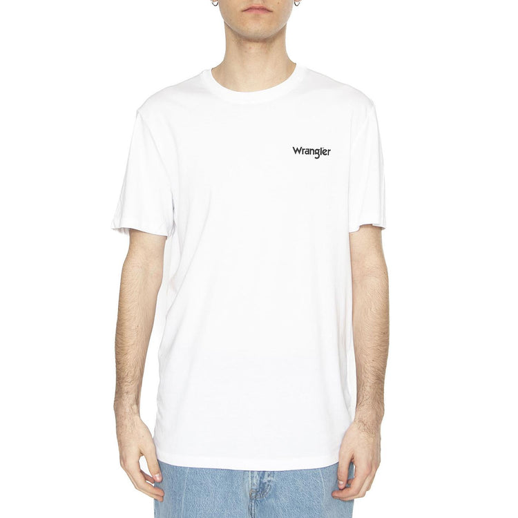 2-Pack Sign Off Tee White / Blue - Set Composto da Maglietta Girocollo Uomo Bianca + Maglietta Girocollo Uomo Blu 112321593  WRANGLER 