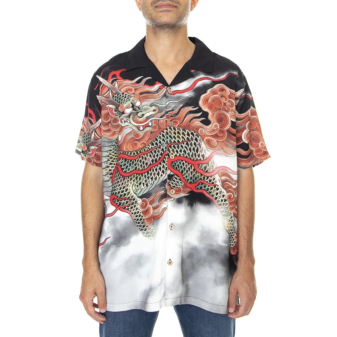 Kirin - Camicia Maniche Corte Uomo Multicolore SHT0049  DOOMSDAY 