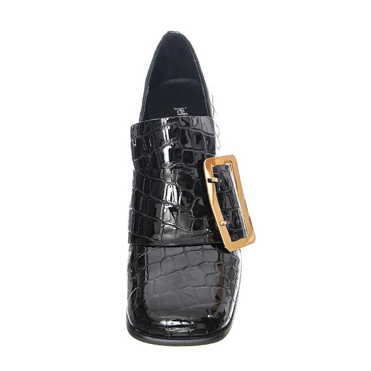 Faithful - Mocassini Donna Croco Neri JCSR196E10-BLA  JEFFREY CAMPBELL 