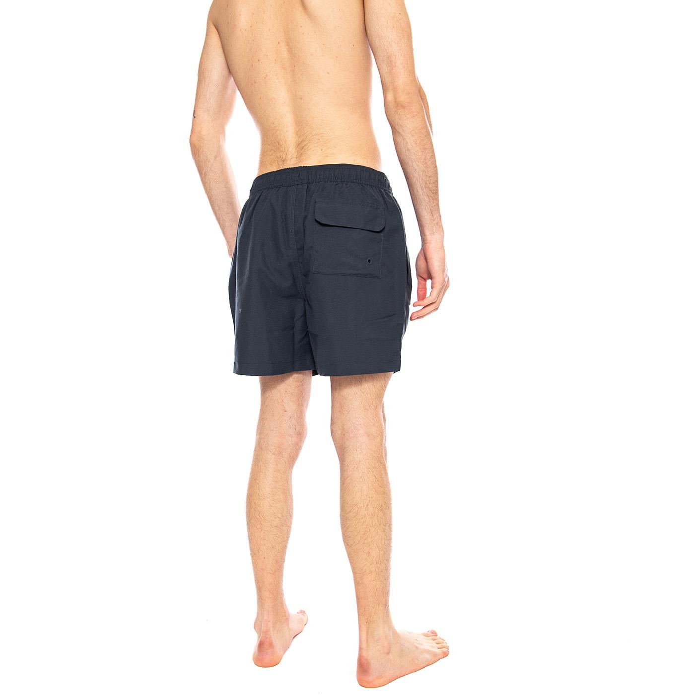 STAPLE LOGO 5 SWIM SHORTS Navy - Costume da bagno uomo blu MSW0064 NY91 BARBOUR 