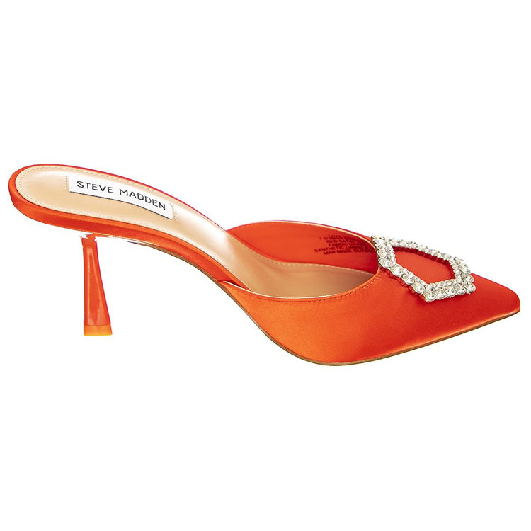 Luxe City Red Satin - Sandali Donna Arancioni SMSLUXE CITY-RED . STEVE MADDEN 