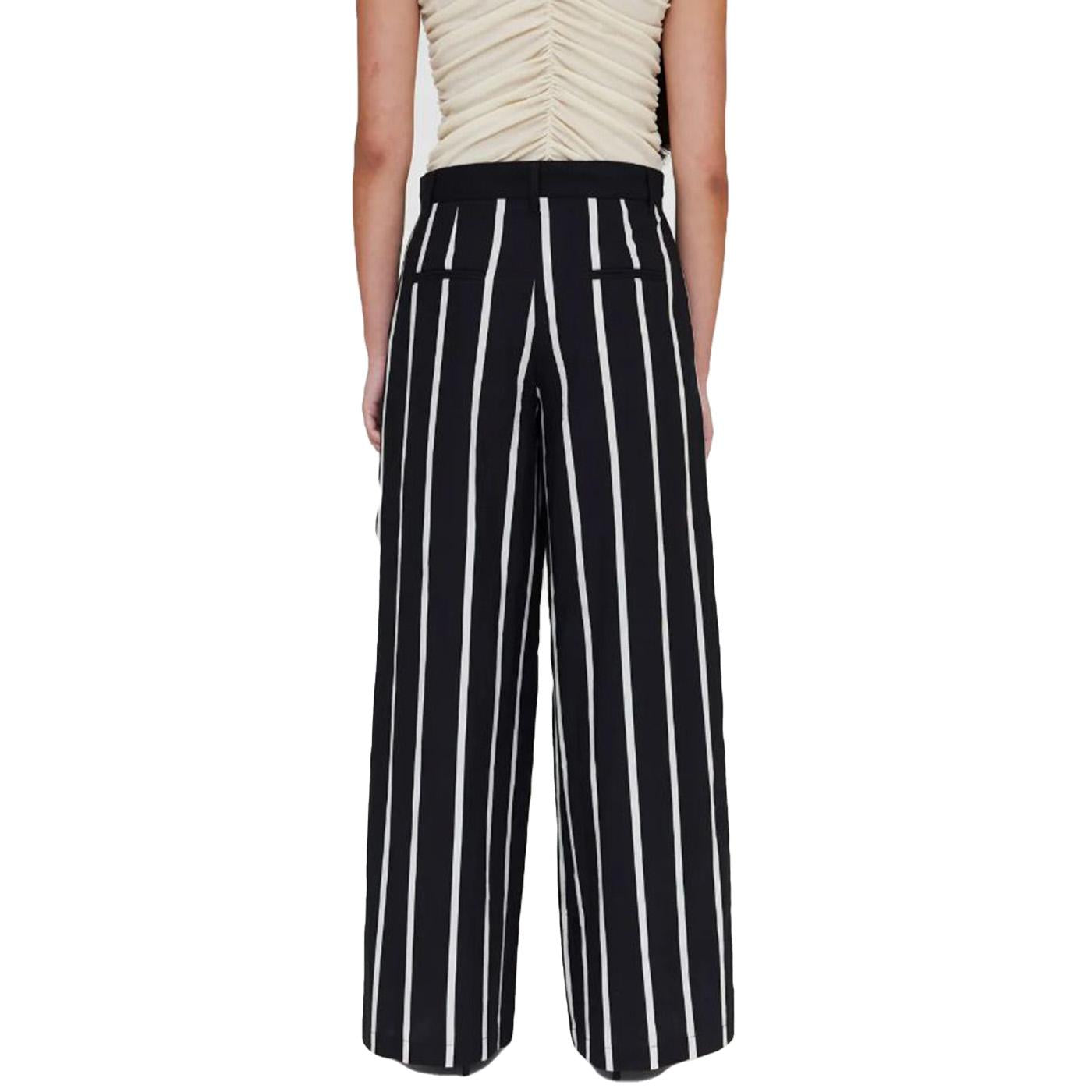 PANTALÓN CON ESTAMPADO GRIMAUD BLACK - Pantaloni Donna Nero / Multicolore 61W/41212 BLK WILD PONY 