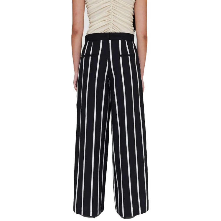 PANTALÓN CON ESTAMPADO GRIMAUD BLACK - Pantaloni Donna Nero / Multicolore 61W/41212 BLK WILD PONY 