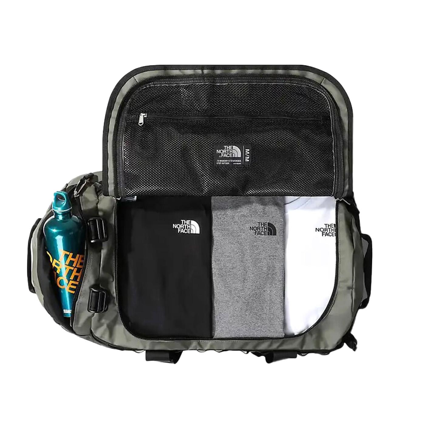 Base Camp Duffel M Evergreen - Borsa da Viaggio Verde NF0A52SA 4WC1 THE NORTH FACE 
