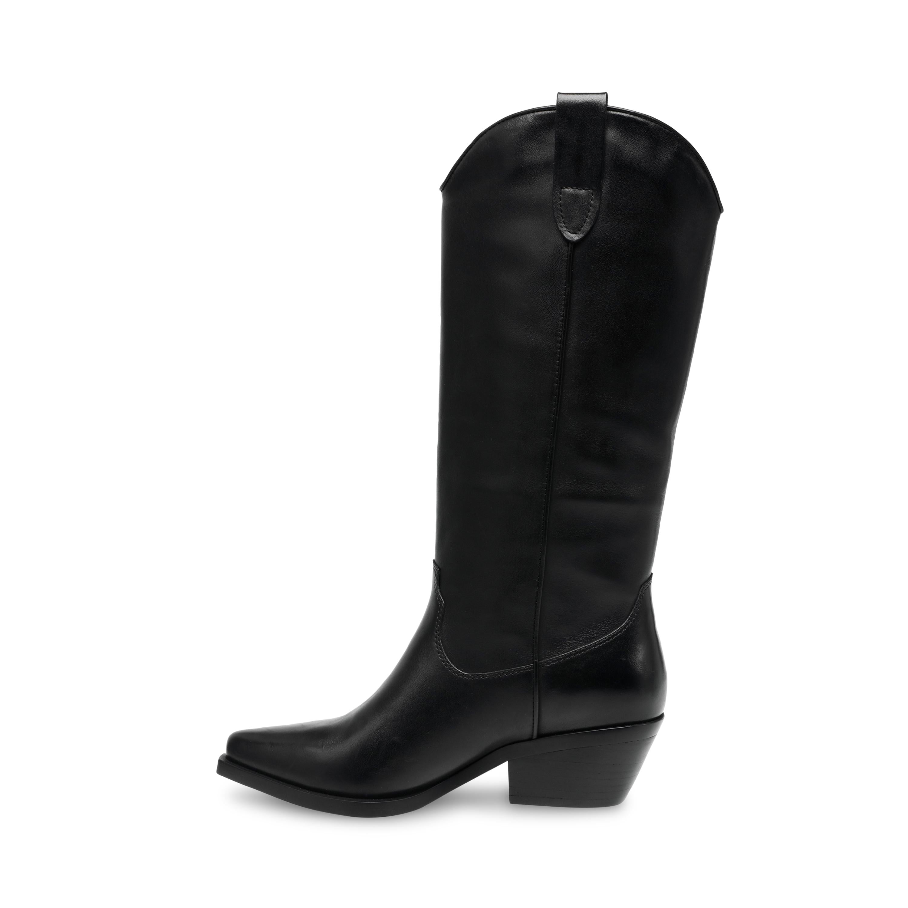 Westside Black Leat - Stivali Donna Neri SMSWESTSIDE-BLA  STEVE MADDEN 