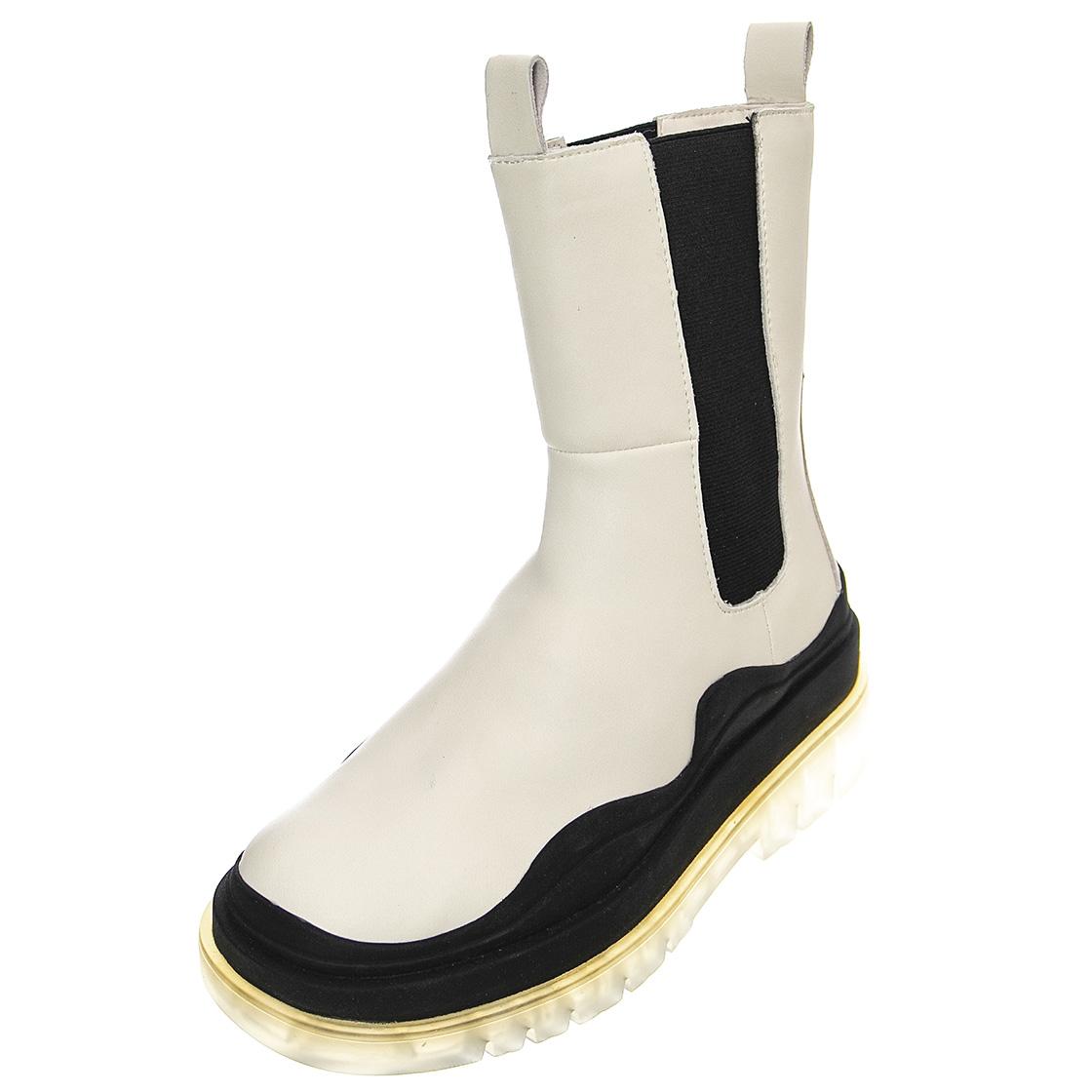 Challenger - Stivali Donna Bianchi / Bone SMSCHALLENGER-BON  STEVE MADDEN 