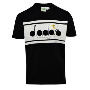 T-SHIRT SS SPECTRA BLACK/WHITE 502.173796-C7406  DIADORA 