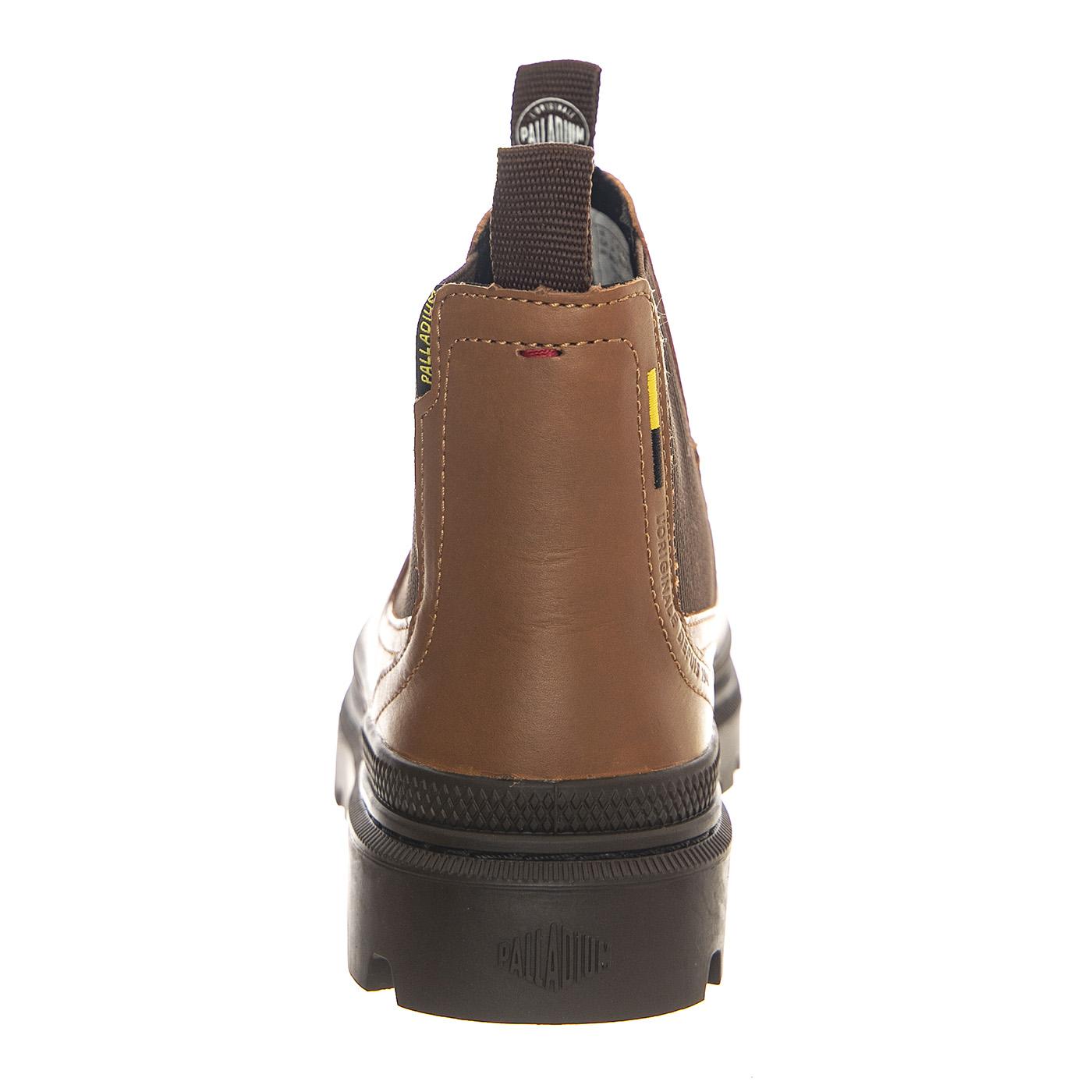 Pallatrooper Che Lth Dear Brown - Stivali Donna Marroni PAS77976-252-M  PALLADIUM 