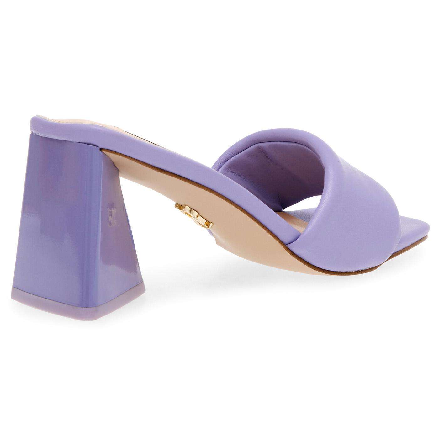Clear-Sky Lavender Blooms Recycled PU - Sandali Donna Viola SMSCLEAR-SKY-LAV  STEVE MADDEN 