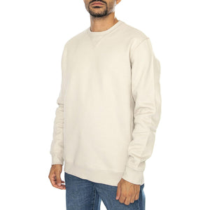 Dan Life Reg Heavy Sweat Crew Silver Lining - Felpa Girocollo Uomo Beige 22029902-4523806  ONLY & SONS 