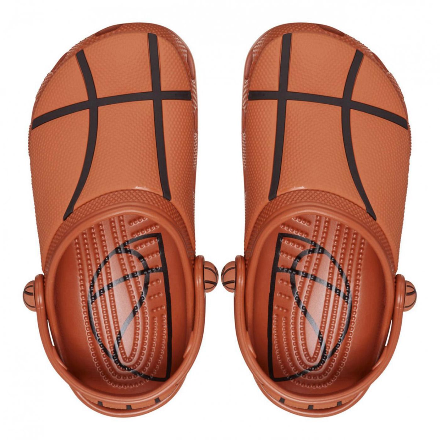 CLASSIC BASKETBALL CLOG K BROWN - Sandali Bambino Marroni CR.210156 SIEN CROCS 