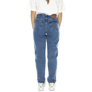 501 '81 Blue Beauty Med Indigo Worn In - Pantaloni Denim Jeans Donna Blu A4699-0009  LEVIS 