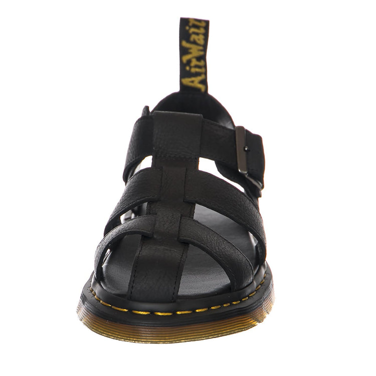 Galia Sandals - Carpathian Black - Sandali Uomo / Donna Neri DMSGALBKCA21899001  DR.MARTENS 
