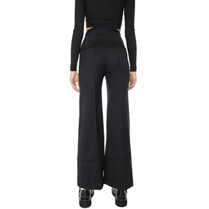 Pantaloni Donna Nero Diamante 221SD25019-S3000  ALESSIA SANTI 