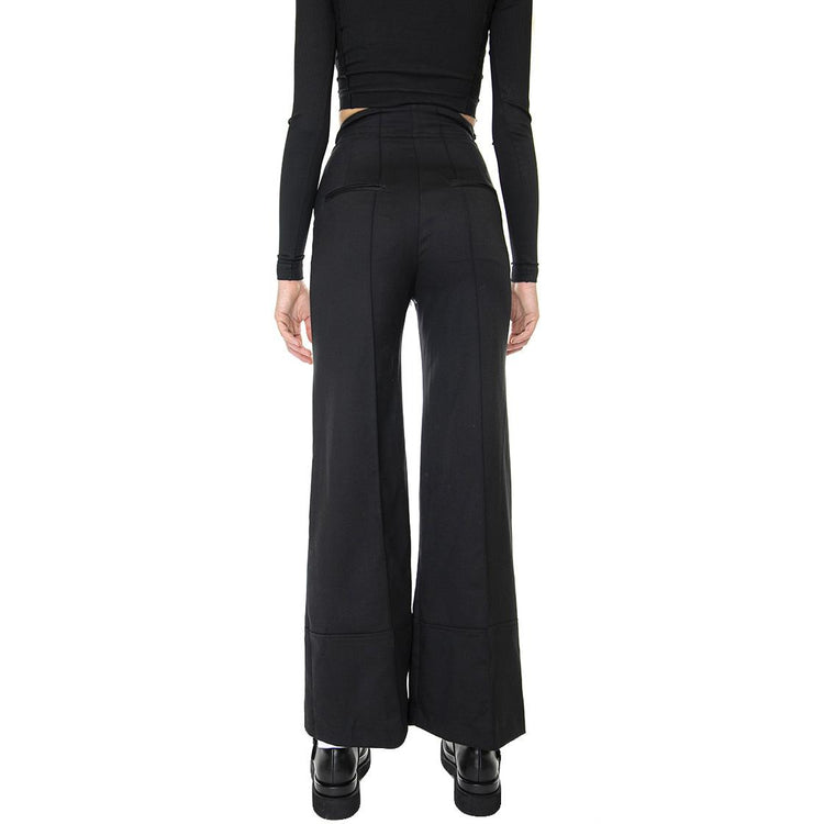 Pantaloni Donna Nero Diamante 221SD25019-S3000  ALESSIA SANTI 