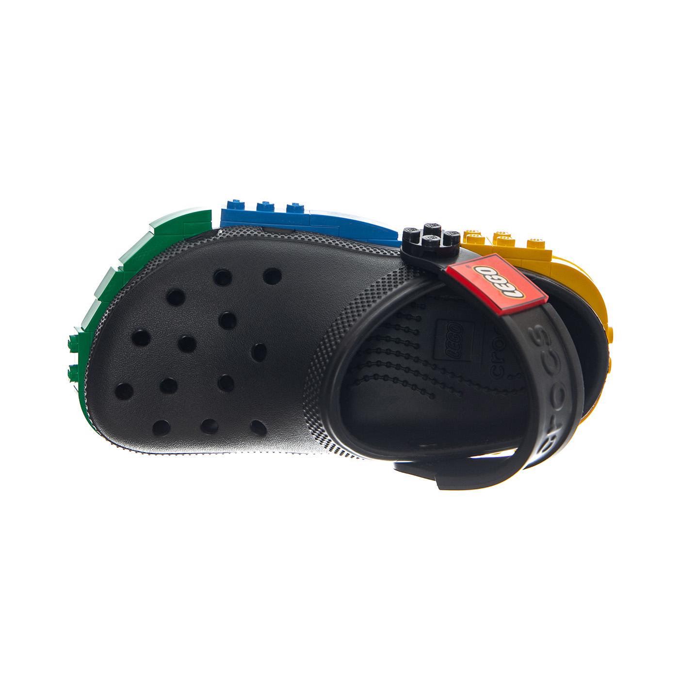 4LW SYSTEM CLOG K BLACK - Sandali Bambini Neri / Multicolore (Collaborazione Crocs) CR.211874 BLK CROCS 