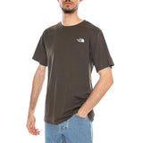 M Evo SD Reg SS Tee New Taupe Green - Crewneck T-Shirt Herren Grün THE NORTH FACE