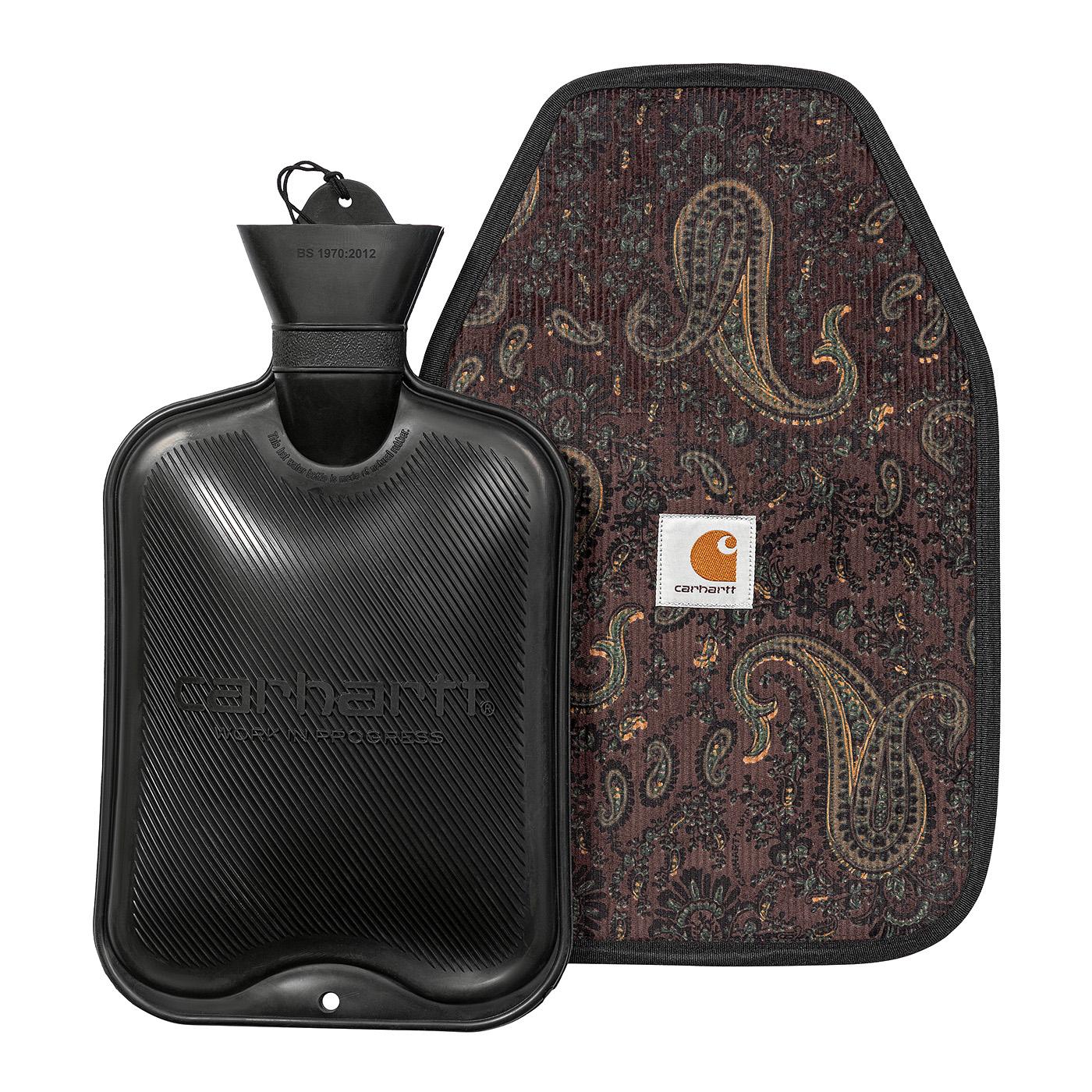 Paisley Hot Water Bottle Paisley Print, Buckeye - Borsa Termica Nera I032614.1U6XX  CARHARTT WIP 