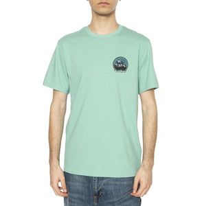 Penfield Yosemite Circle Back Wasabi - Maglietta Girocollo Uomo Verde PFD0165-C80  PENFIELD 