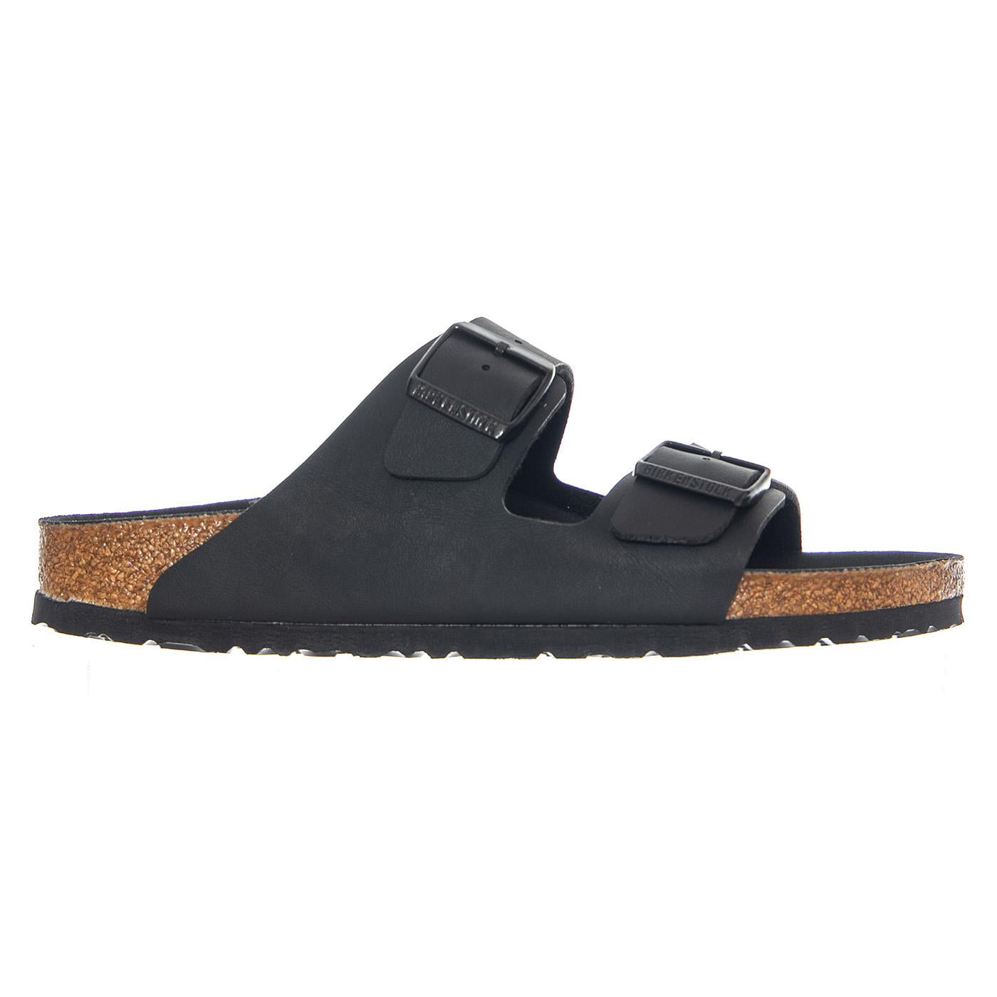 Arizona Birko Flor Narrow Fit Triple Black - Sandali Uomo / Donna Neri 1019069 TBK BIRKENSTOCK 
