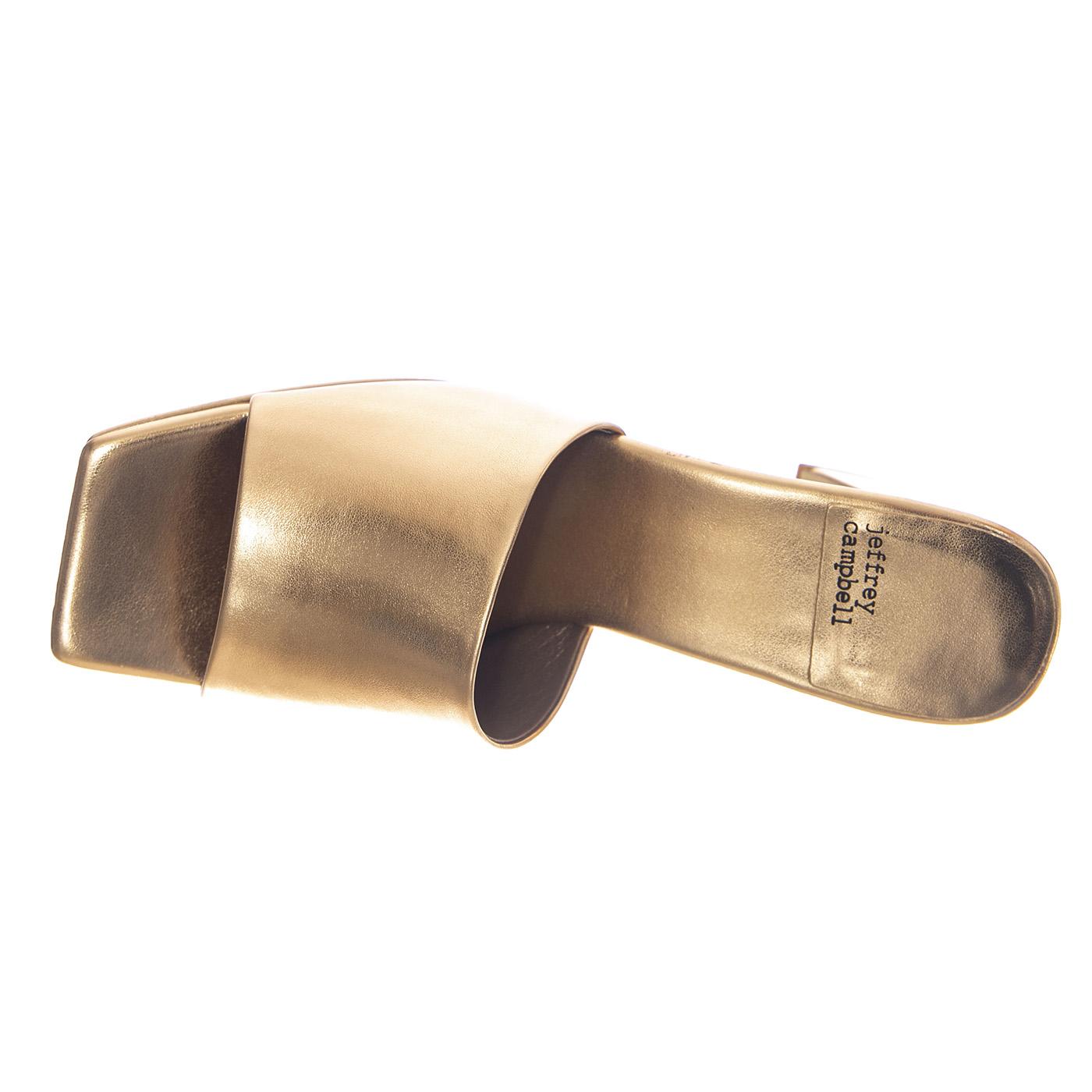 DRESS-CODE Rose Gold Metallic - Sandali Donna Oro JCSJC-1646-1-9 . JEFFREY CAMPBELL 