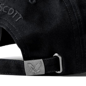 Tonal Eagle Baseball Cap Jet Black - Cappellino con Visiera Nero HE906TON-Z865  LYLE & SCOTT 