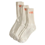 Classic Crew Rox Turtledove - 3er Set Creme-Socken ACCESSOIRES VANS