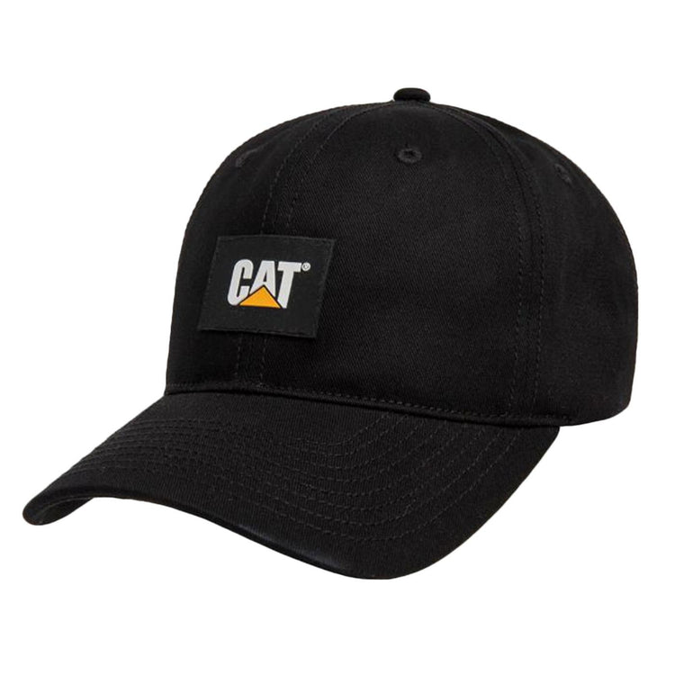 Logo Label Unstructured Cap Black - Cappellino con Visiera Nero 1090031-10158  CAT 