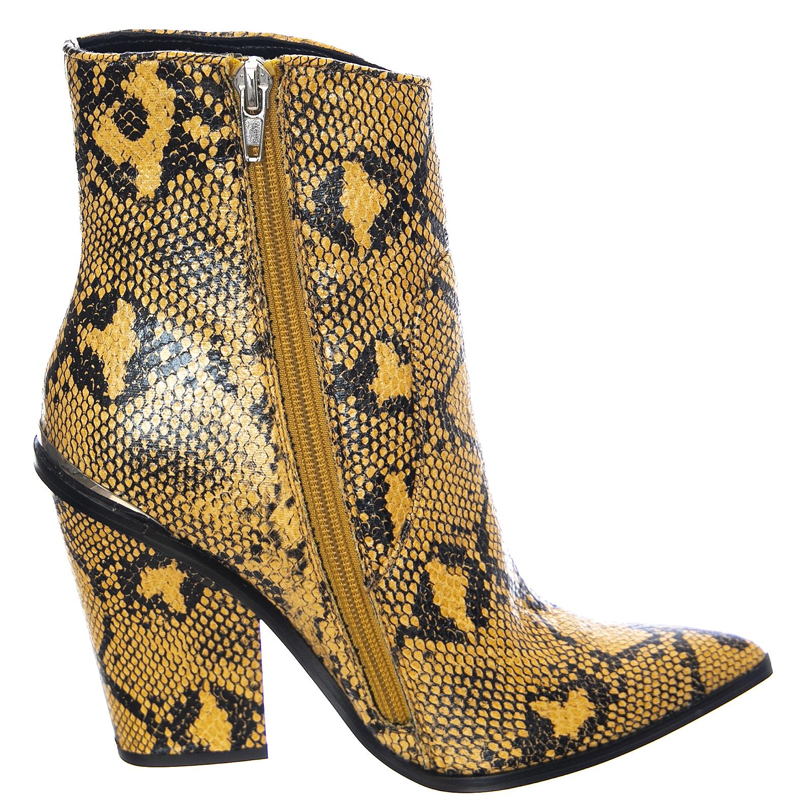 Rarely Ankle Boots - Yellow / Multi - Stivaletti alla Caviglia Donna Serpente / Multicolore RARE02S1-SNAKE  STEVE MADDEN 