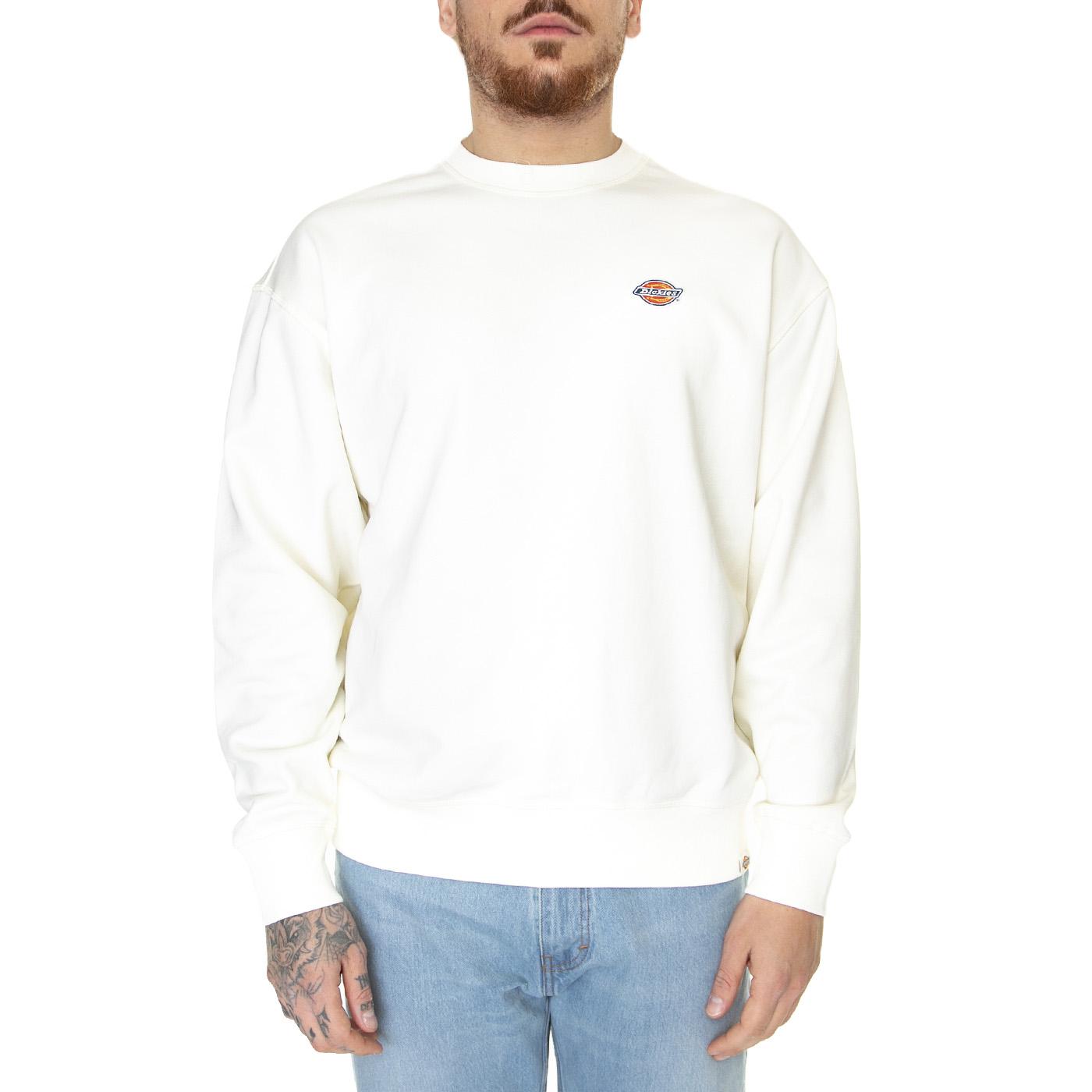 Millersburg Sweatshirt Egret - Felpa Girocollo Uomo Bianca DK0A4YLZC481  DICKIES 