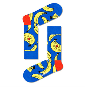 Banana Sock 6300 - Calzini Blu / Multicolore BAN01-6300  HAPPY SOCKS 