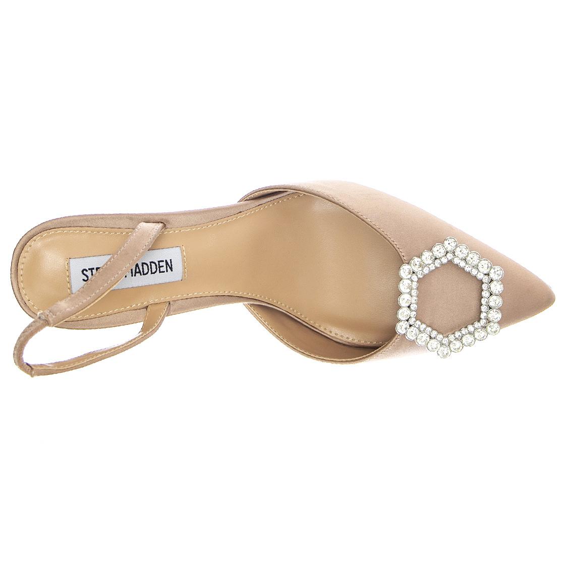 LUCENT NUDE SATIN - Sandali Donna Beige SMSLUCENT-NUD . STEVE MADDEN 