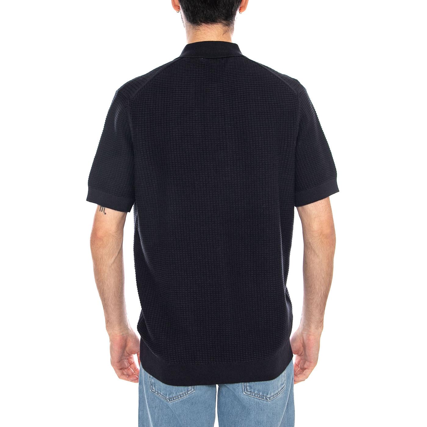 Thornley Knitted True Navy - Polo Uomo Blu Scuro F4GSG024 412 FARAH 
