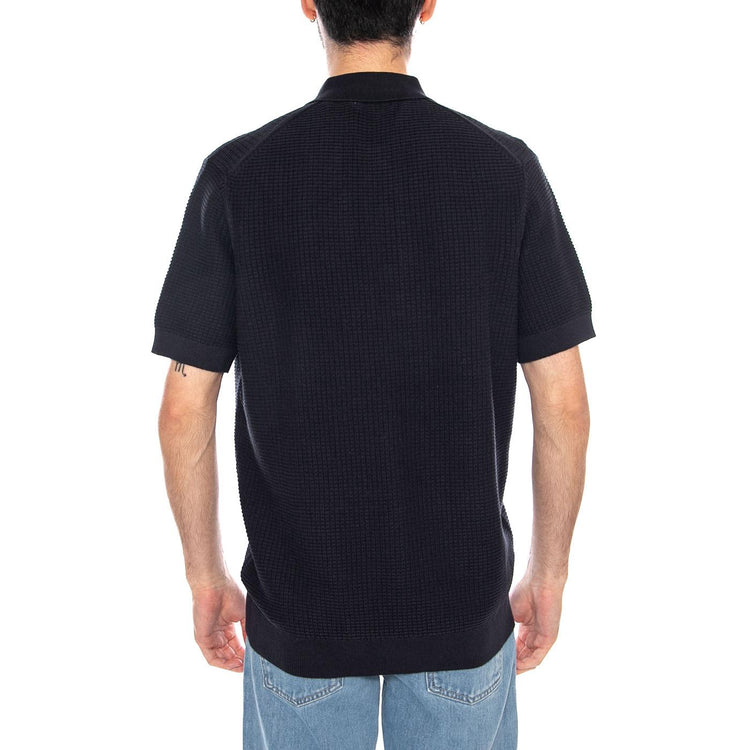 Thornley Knitted True Navy - Polo Uomo Blu Scuro F4GSG024 412 FARAH 