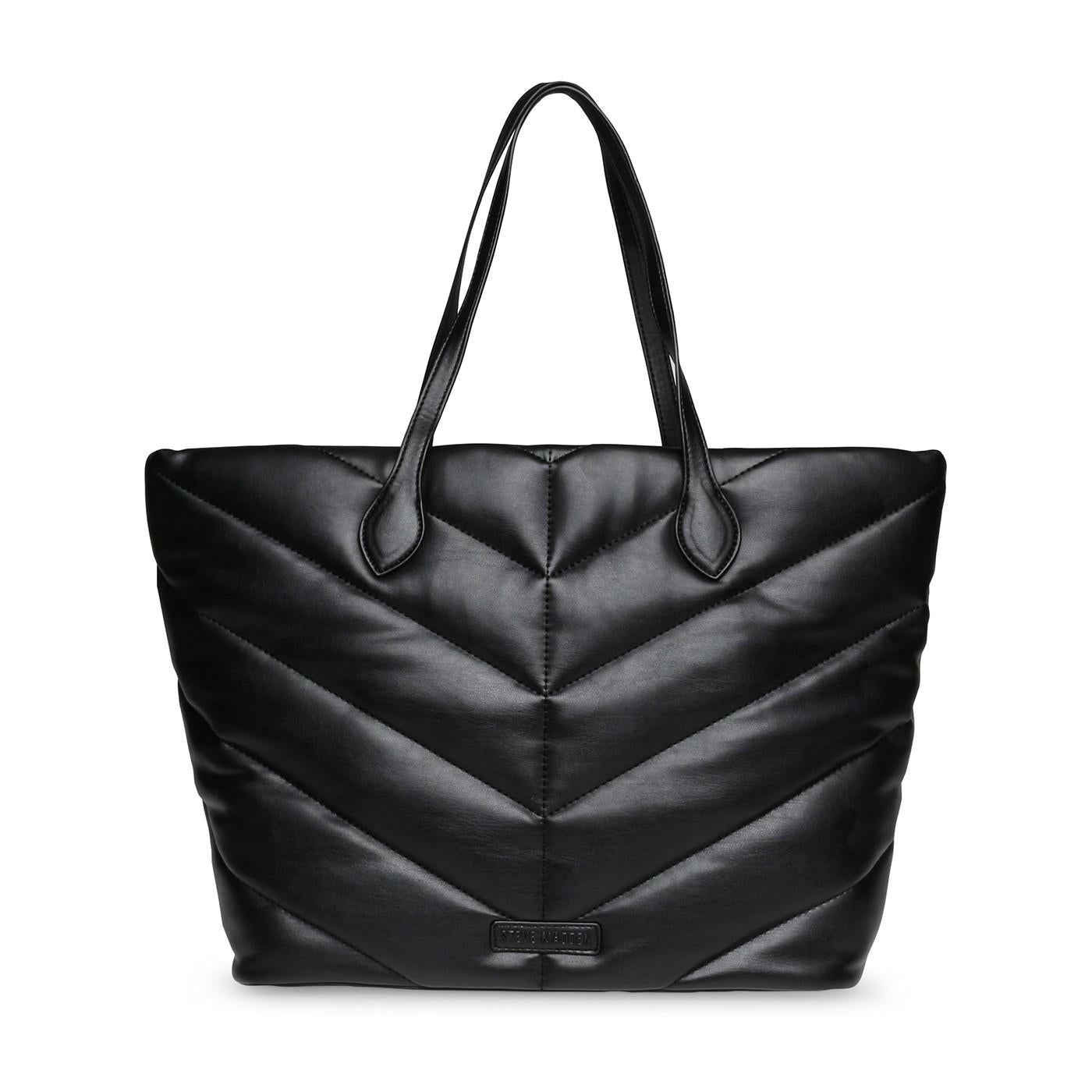 BWorking Black / Black Synthetic PU - Borsa a Tracolla Nera SMABWORKING-BBL  STEVE MADDEN 