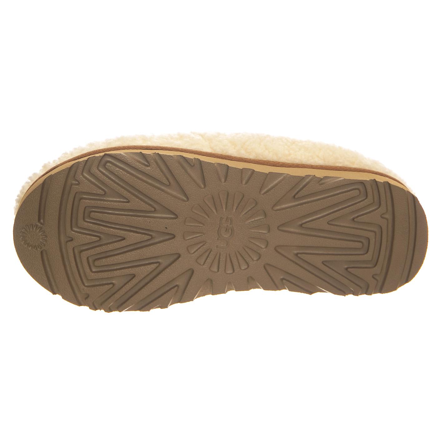 W Tasman Maxi Curly Natural - Sandali Donna Bianchi 1158356-NAT  UGG 